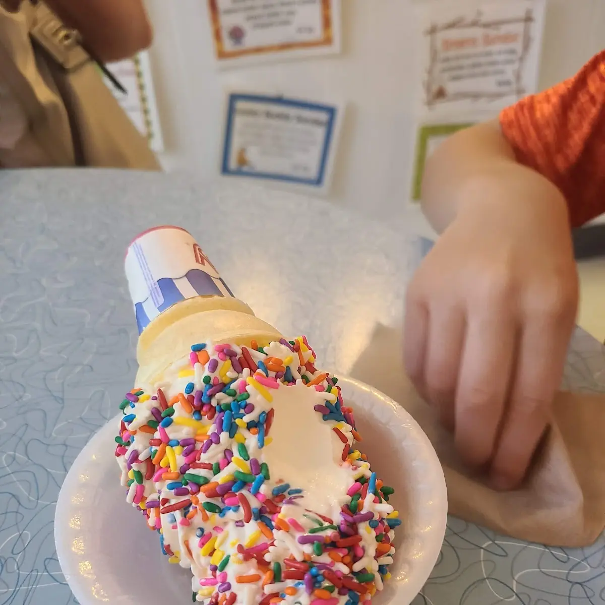 Vanilla Ice Cream Cone