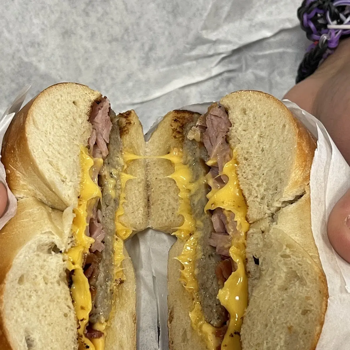 Egg and Cheese Bagel
