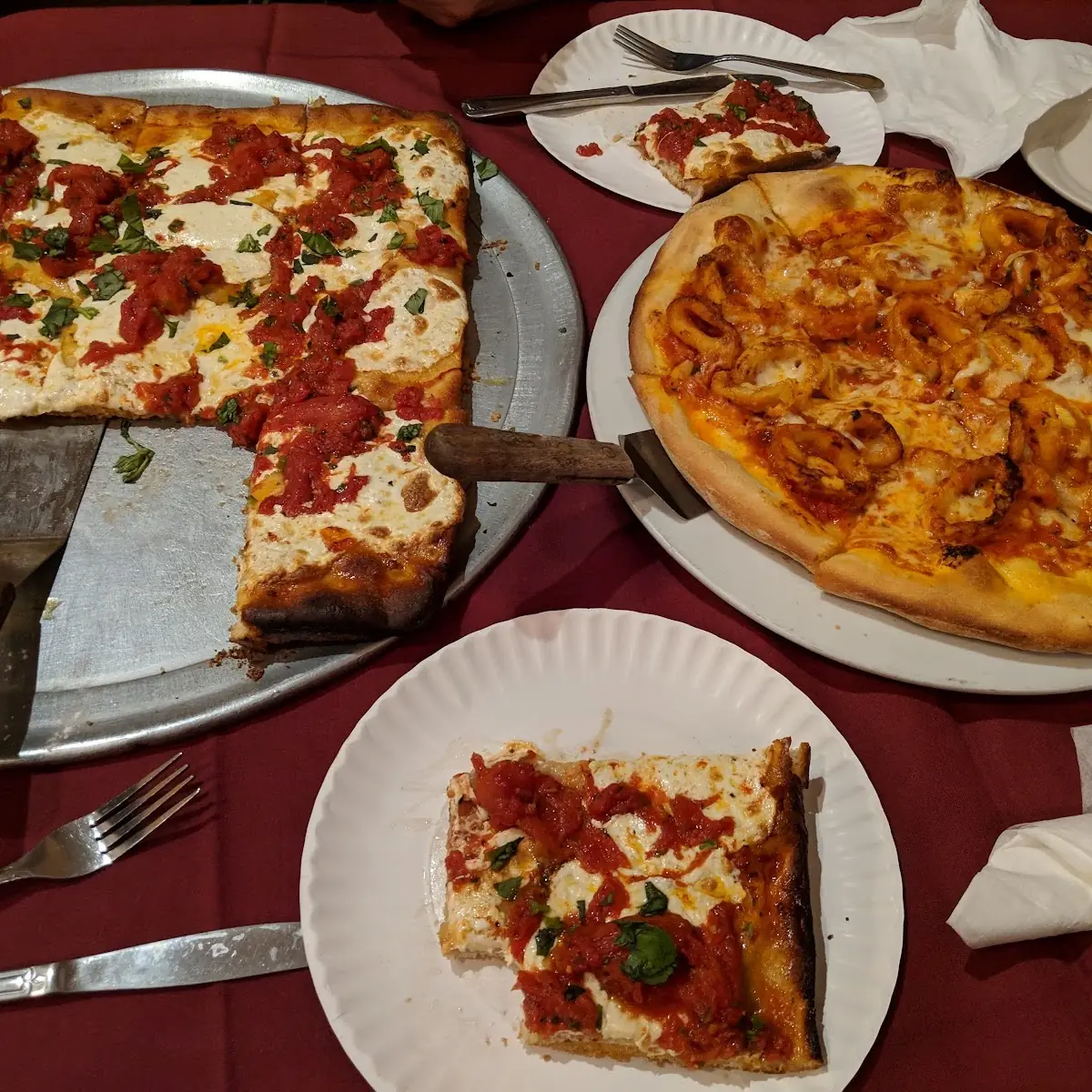 Thin Crust Sicilian Pizza