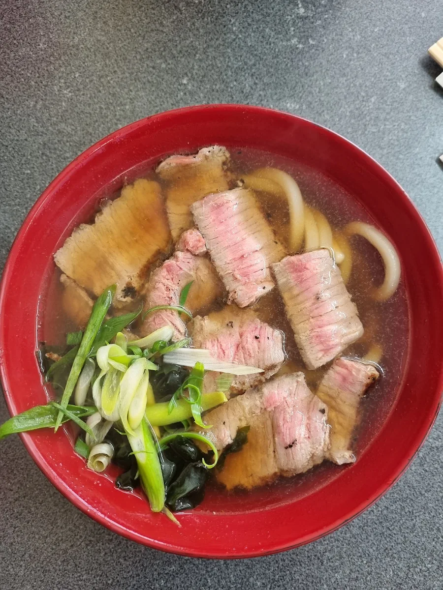 Beef Udon Soup, Kai Japanese