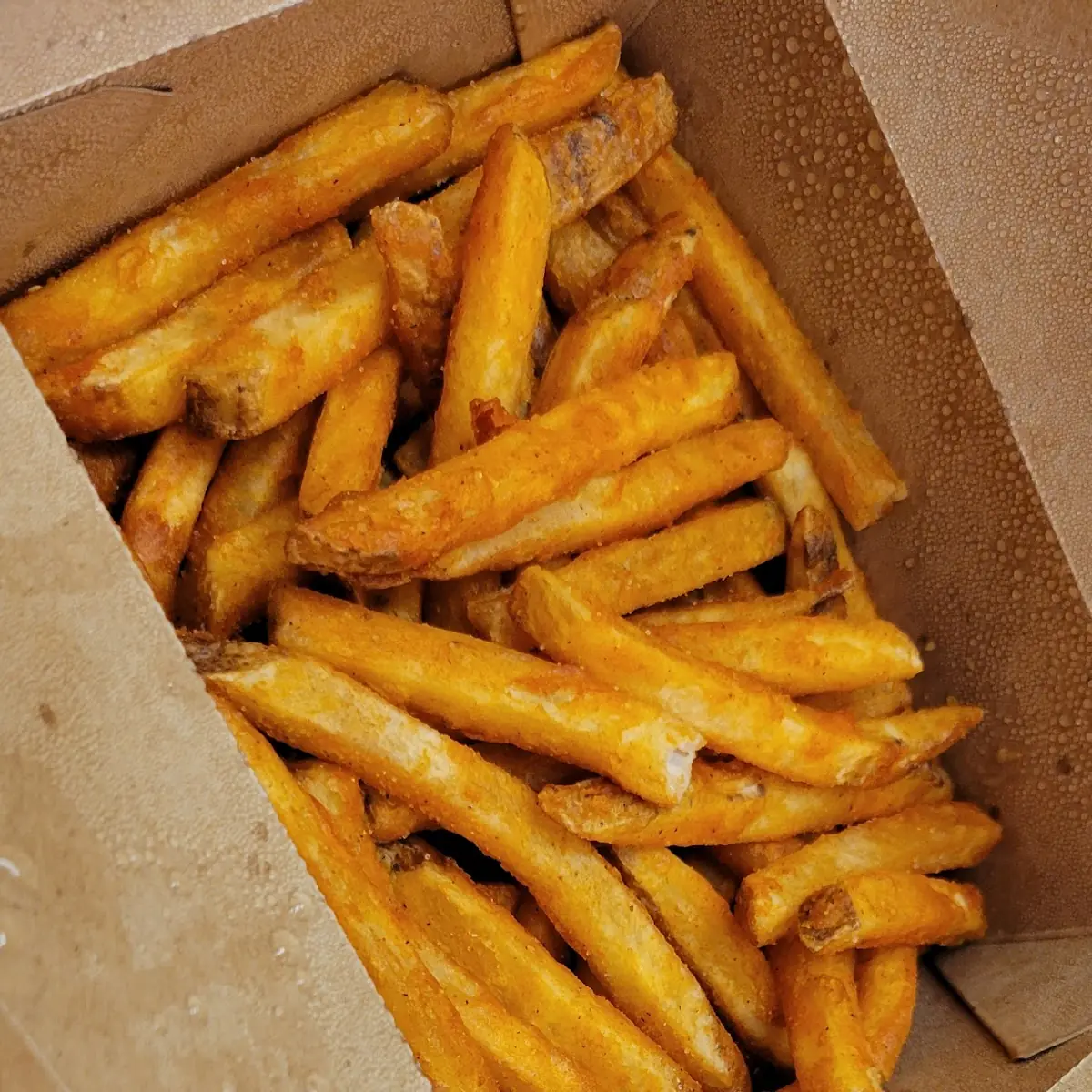 Roasted Garlic Cheese Fries