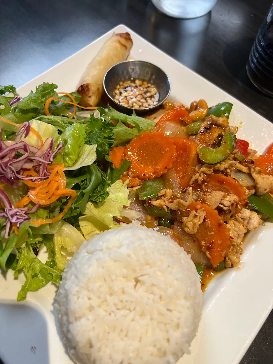 Cashew Chicken, Naka Bistro Lao & Thai Cuisine