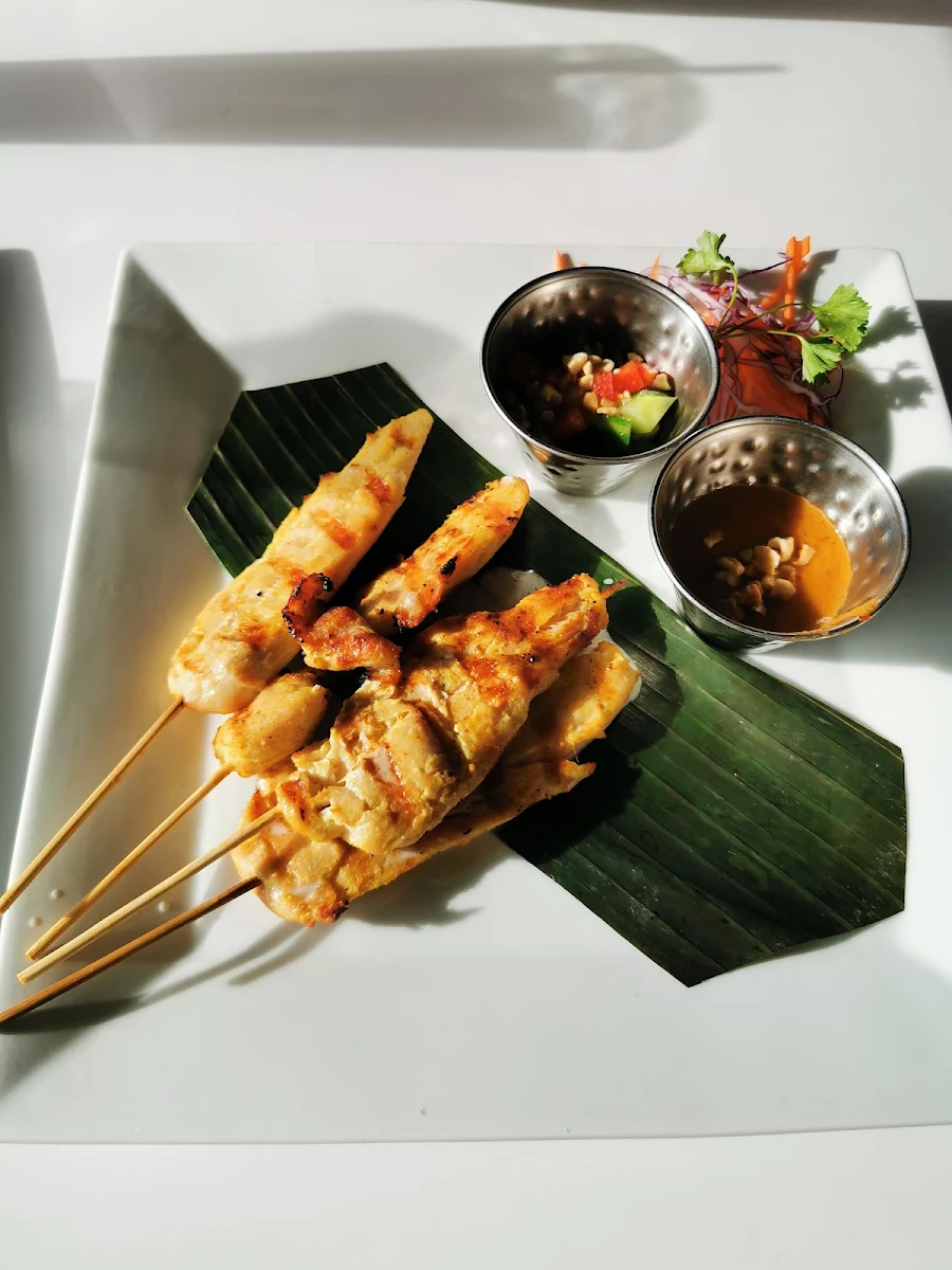 Chicken Satay, Naka Bistro Lao & Thai Cuisine