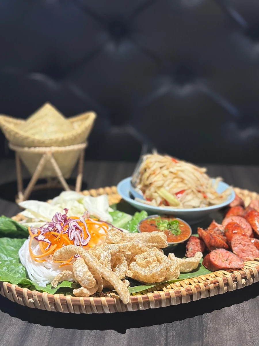 Lao Platter, Naka Bistro Lao & Thai Cuisine