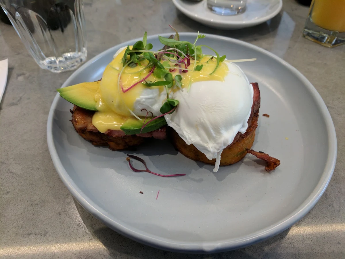 Eggs Benedict with Rosti, Tinker Northcote