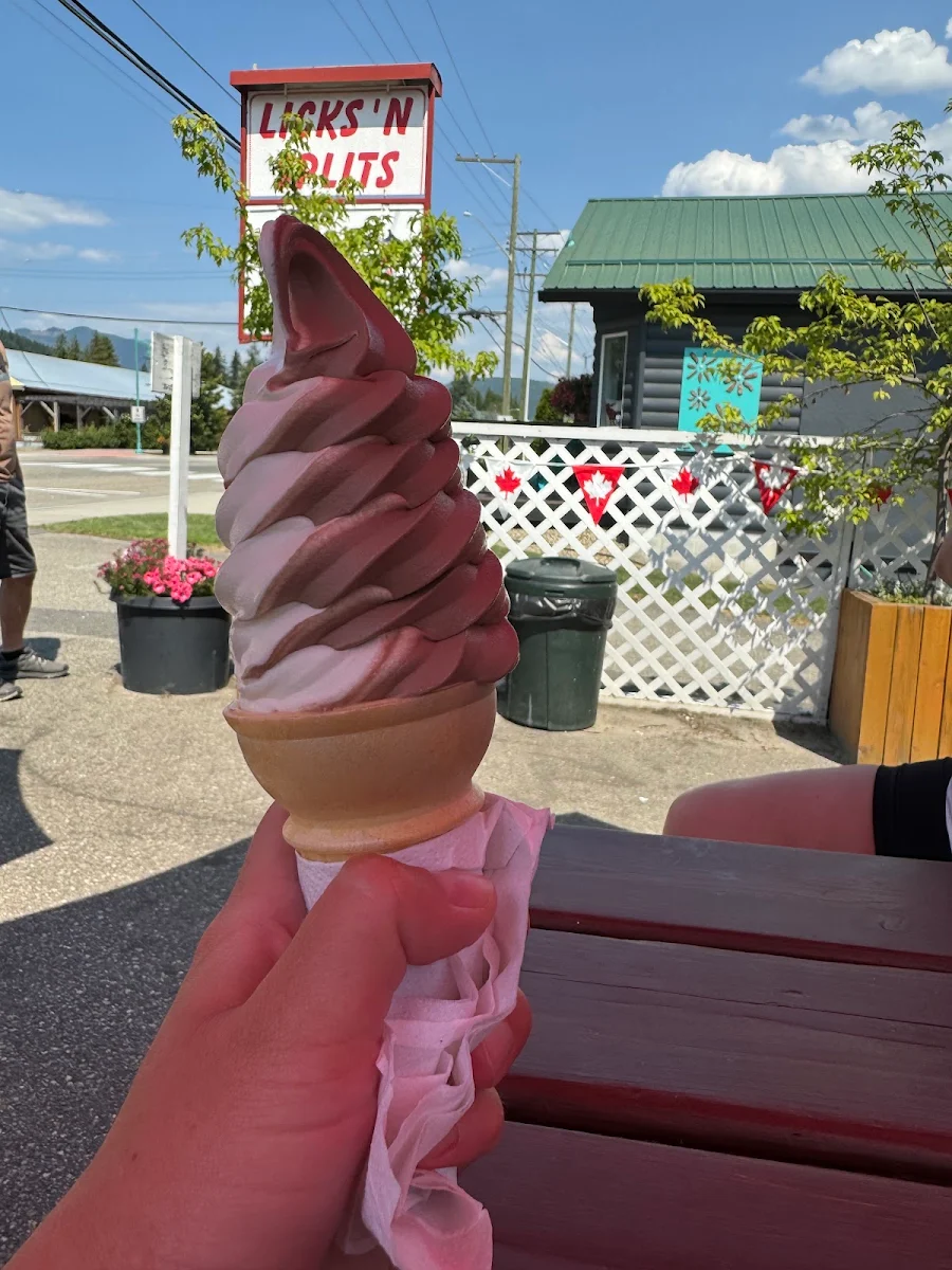 Large Vanilla Twist or Chocolate