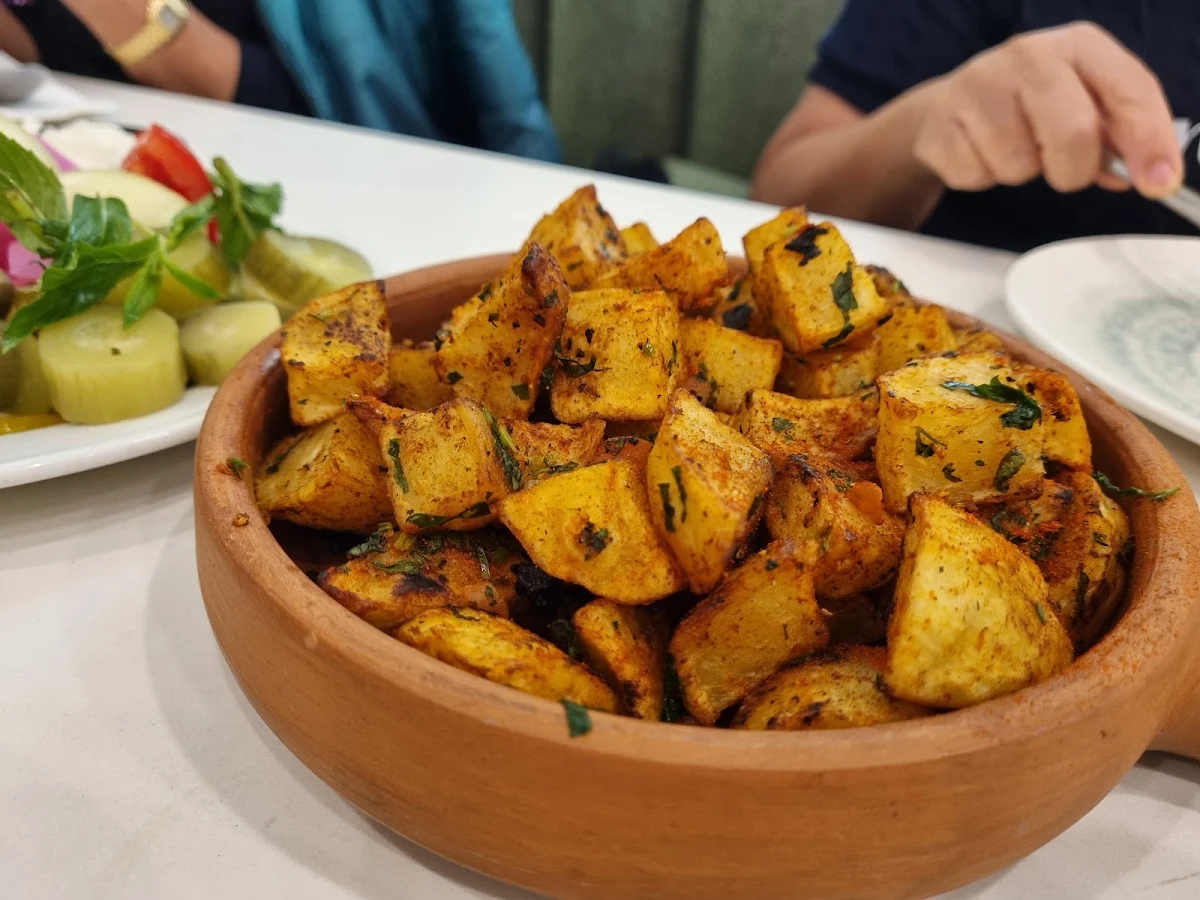 Potato Coriander, Jasmin one lebanese restaurant brighton