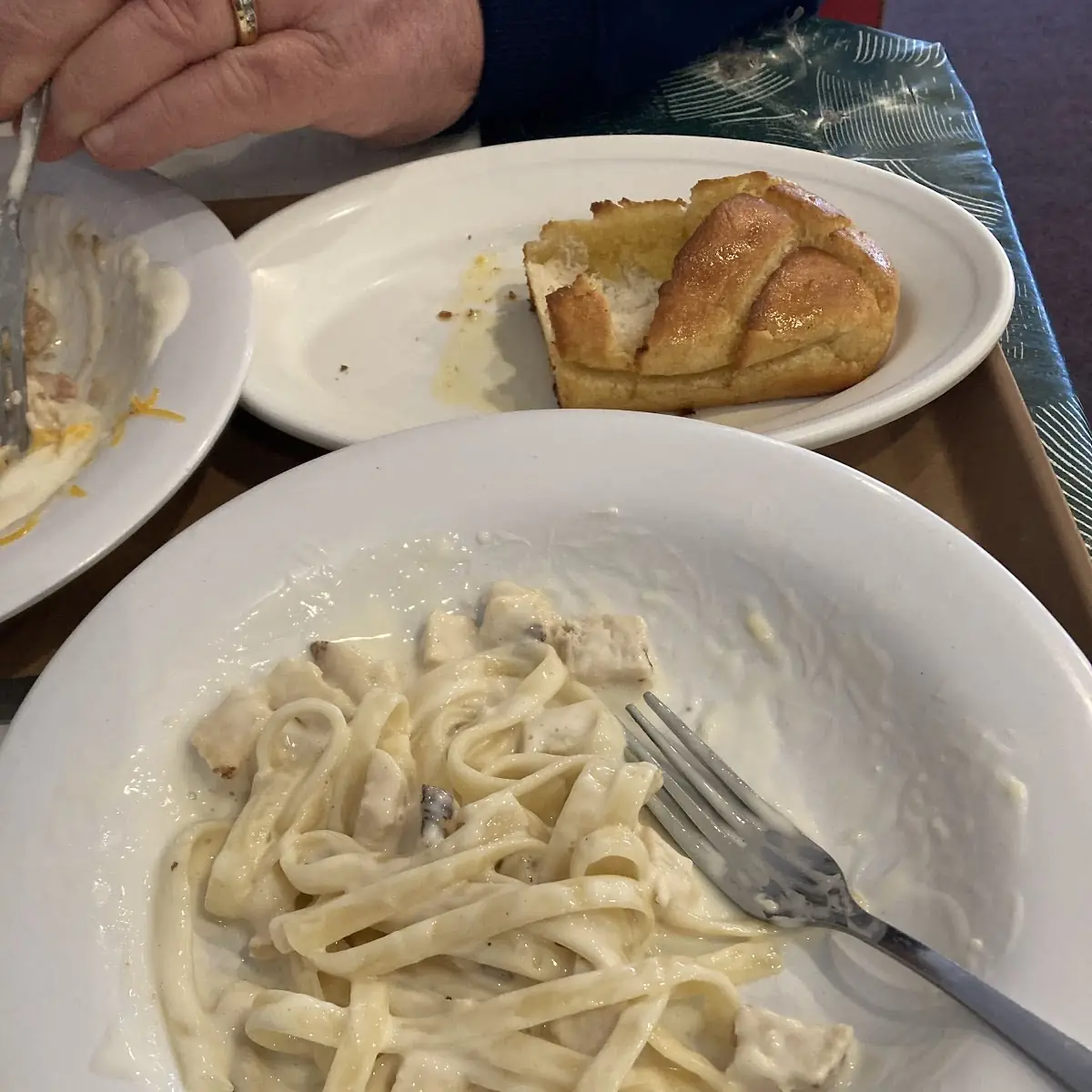 Fettuccine Alfredo with Chicken