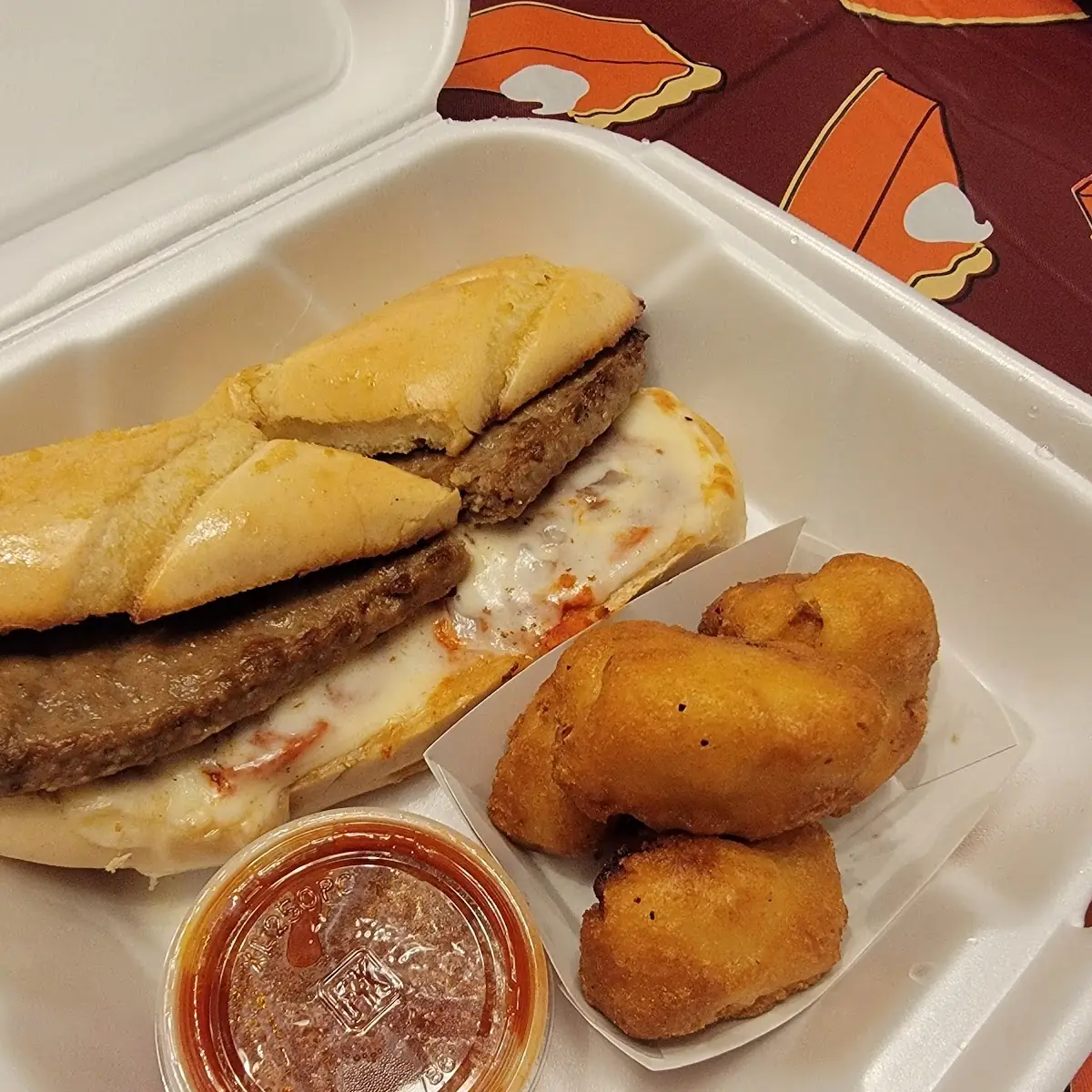 Fried Cauliflower Stomboli