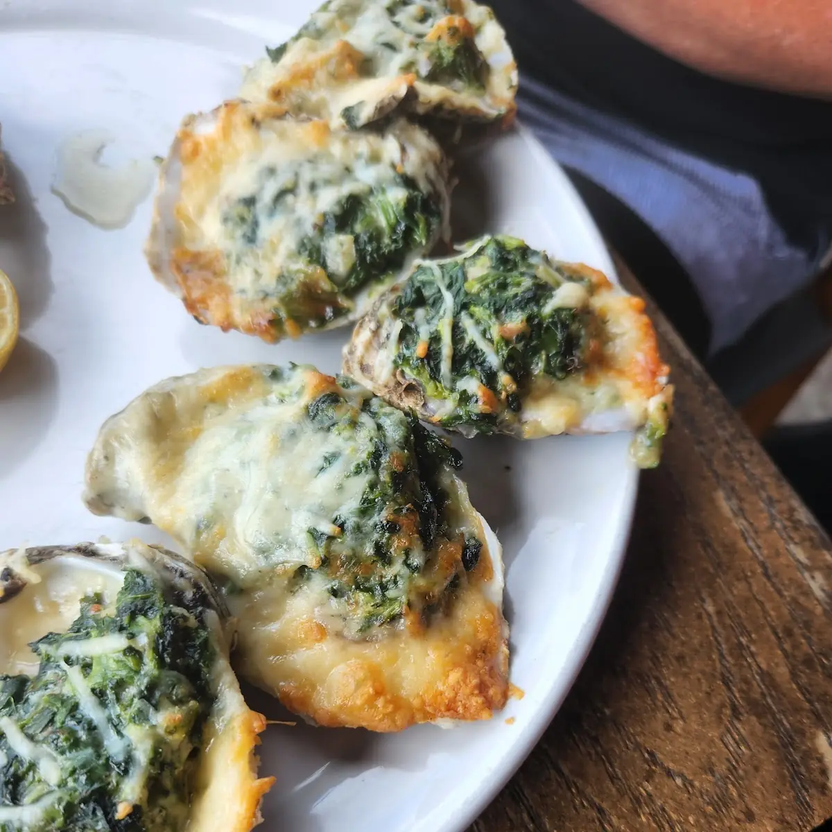 Oysters Rockefeller