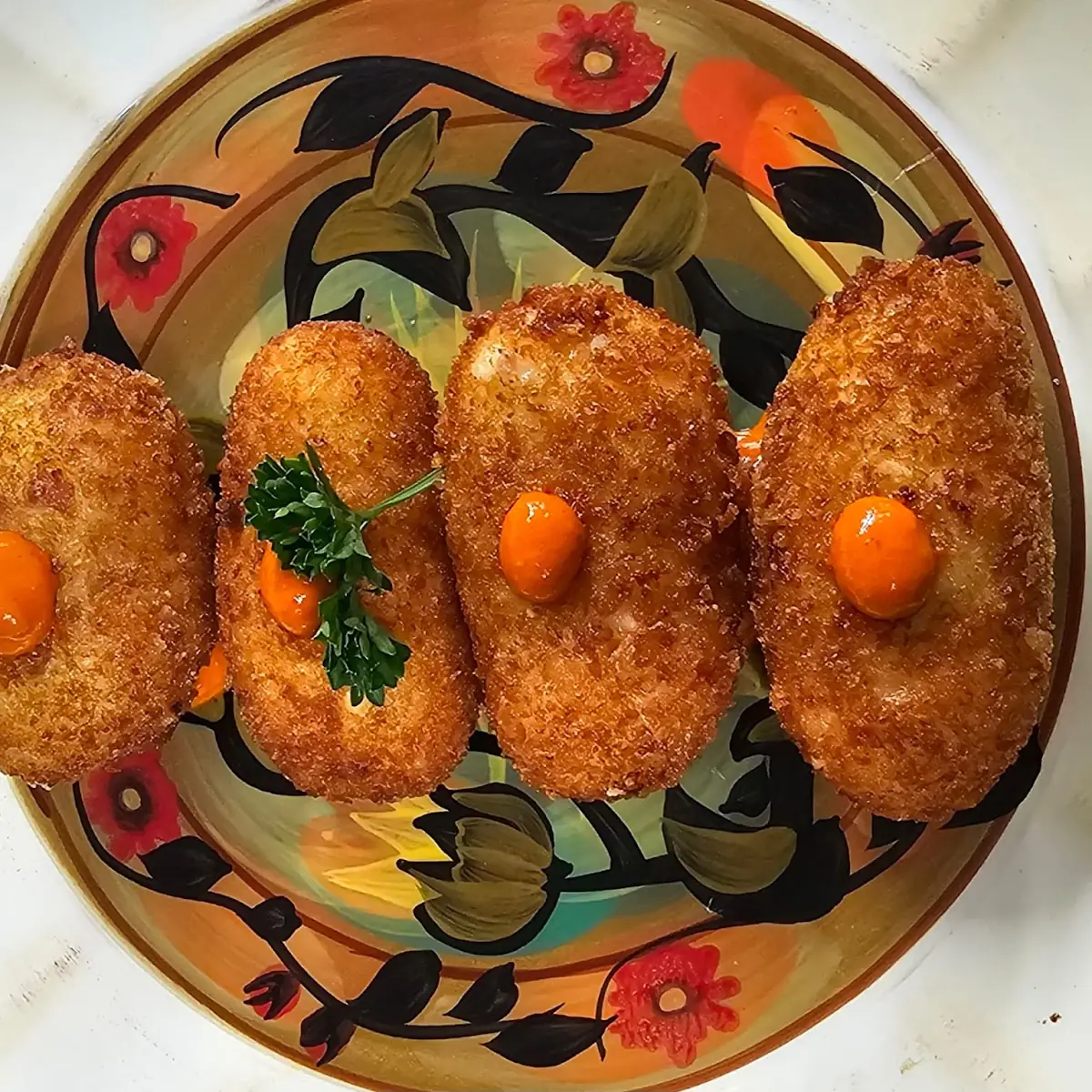 Spanish-Style Ham Croquettes