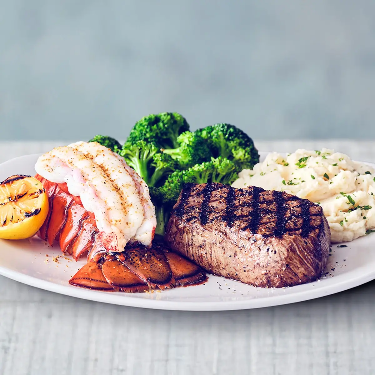 Barrel Cut Filet & Lobster Tail