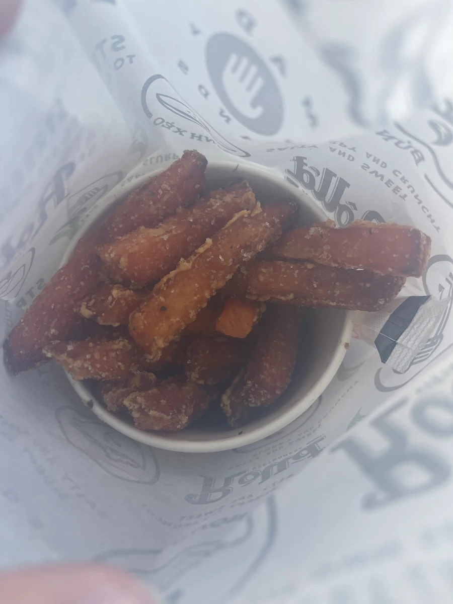 Sweet Potato Chips, Roll'd Castle Towers