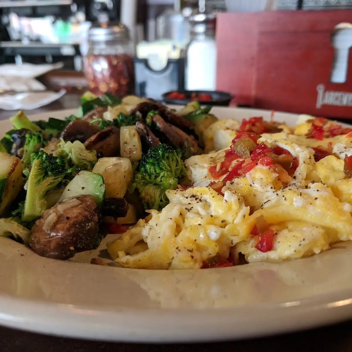 Scrambled Eggs and Potatoes