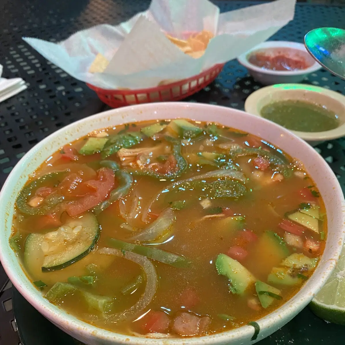 Shrimp Soup with Mixed Vegetables