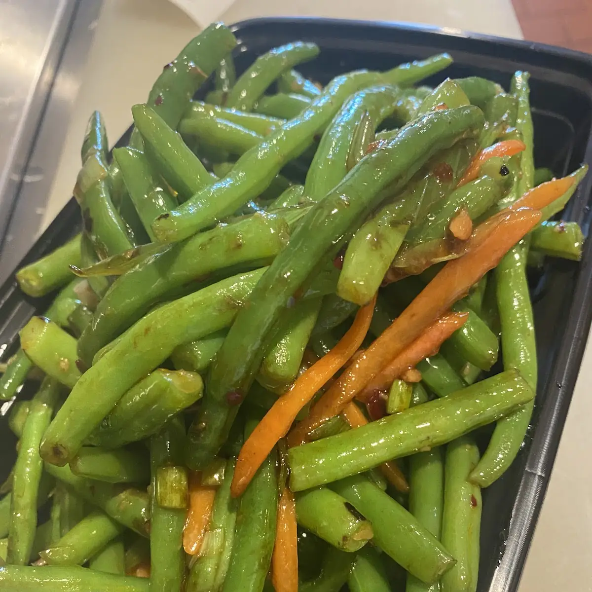 Dry Sautéed String Beans