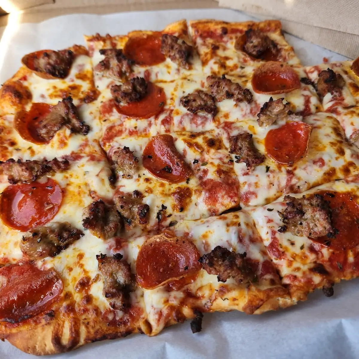 Four Corner Pepperoni Pizza