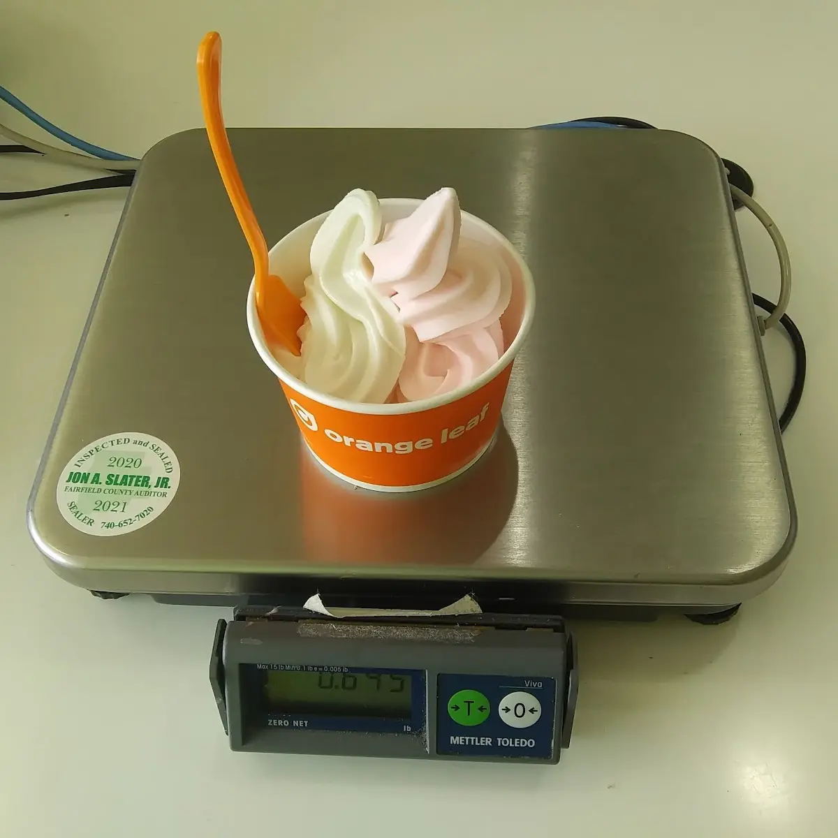 Raspberry and Vanilla Frozen Yogurt
