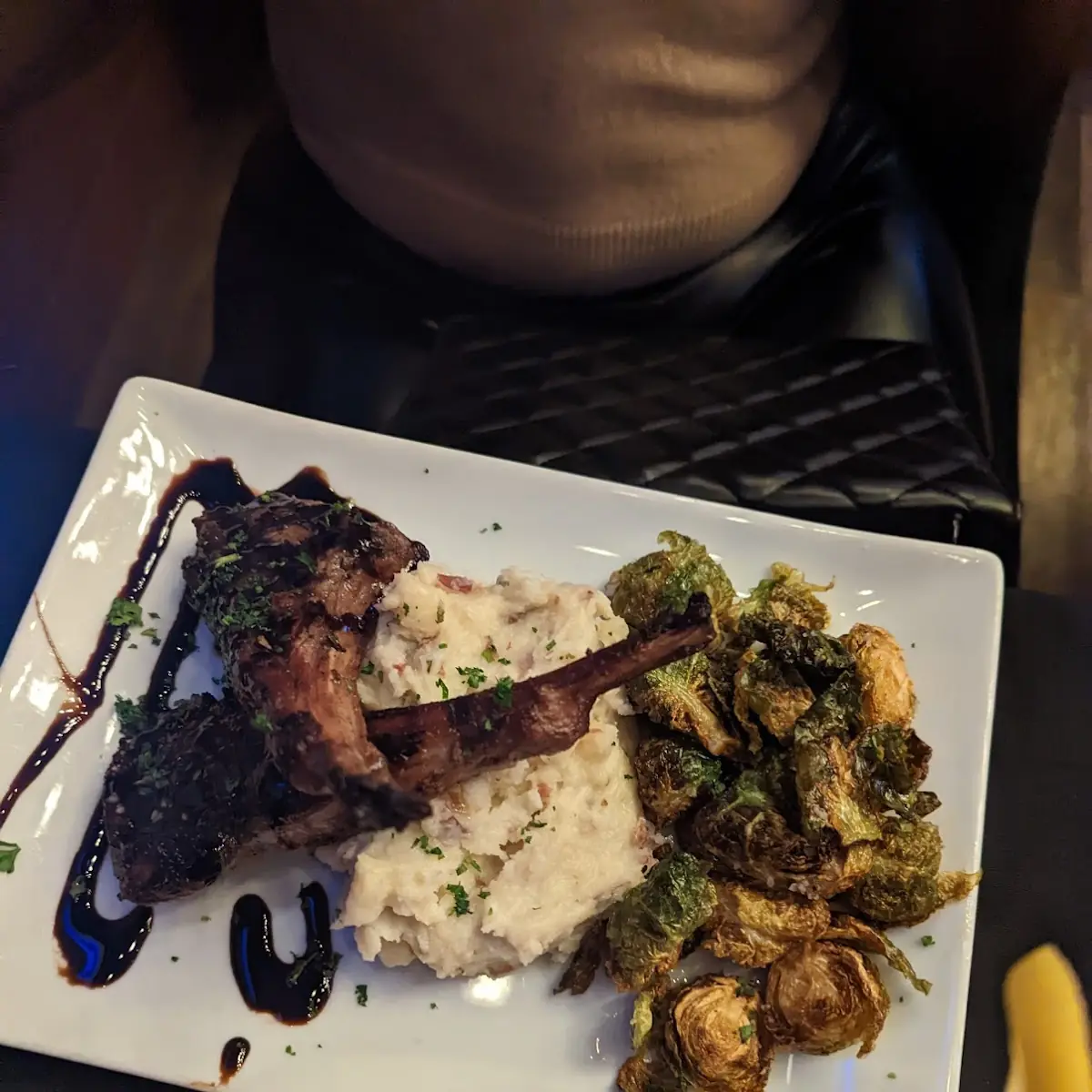 Lamb Chops with Mash Potatoes