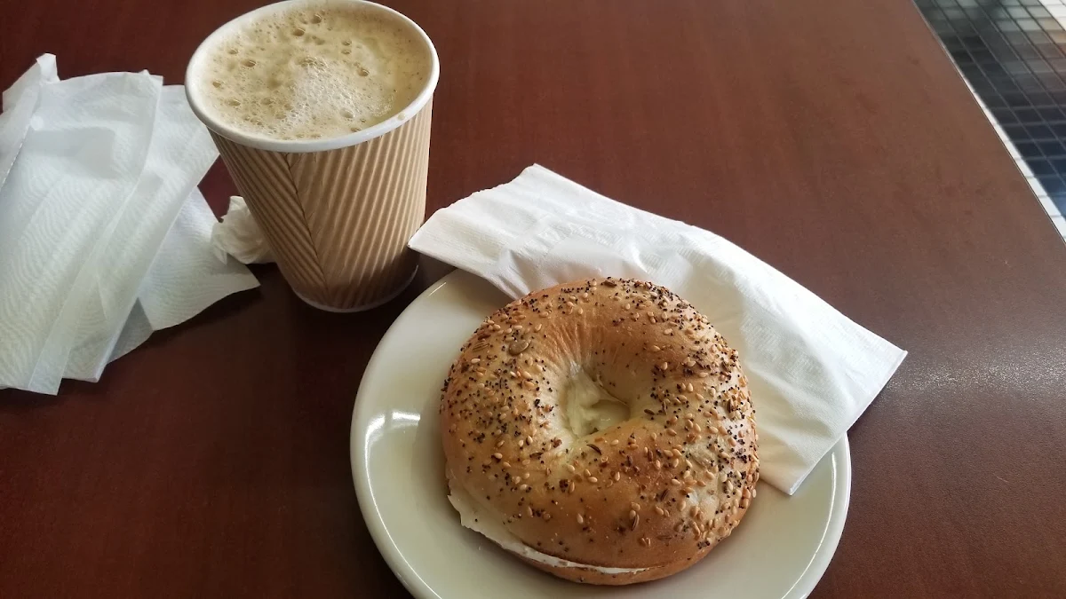 Cream Cheese Everything Bagel