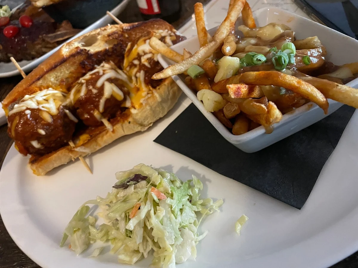 Meatball Sub, Rose & Crown Restaurant & Pub