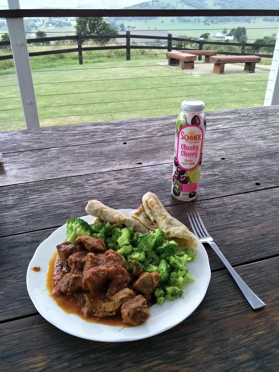 Lamb Rogan Josh with Naan Bread and Greens Take Away