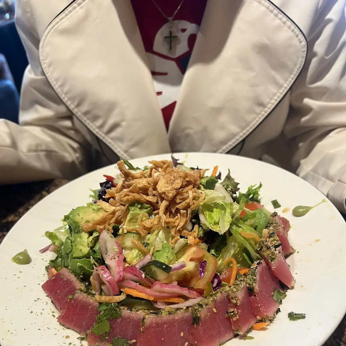 Enlightened Seared Ahi Salad