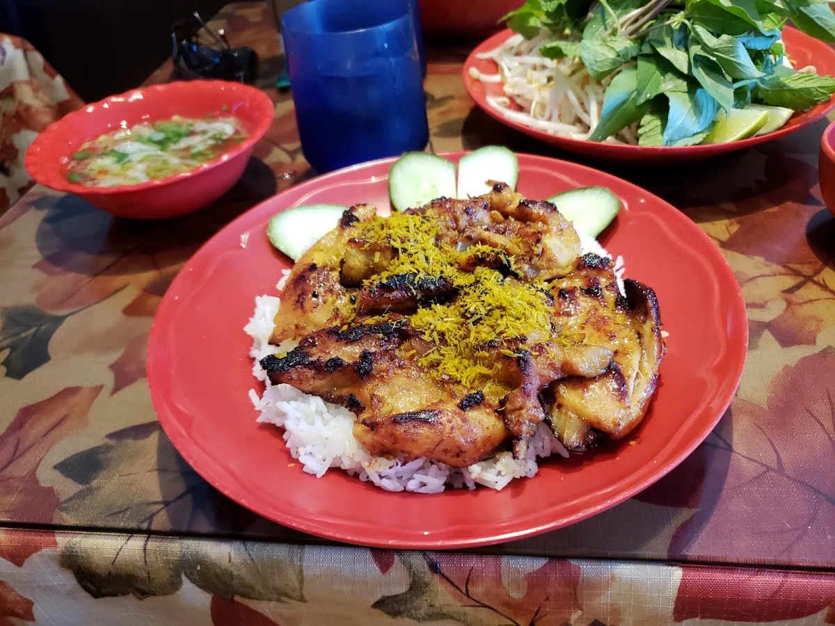 Lemongrass Chicken Rice