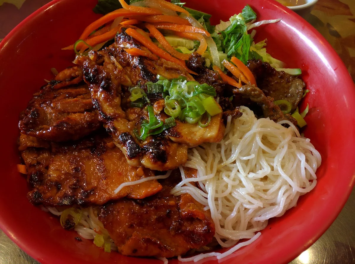 Pork Chicken and Beef