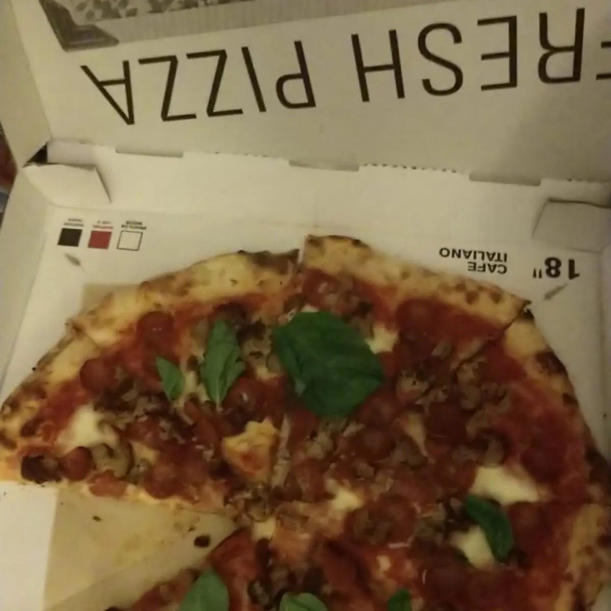 Meatball and Pepperoni Pizza