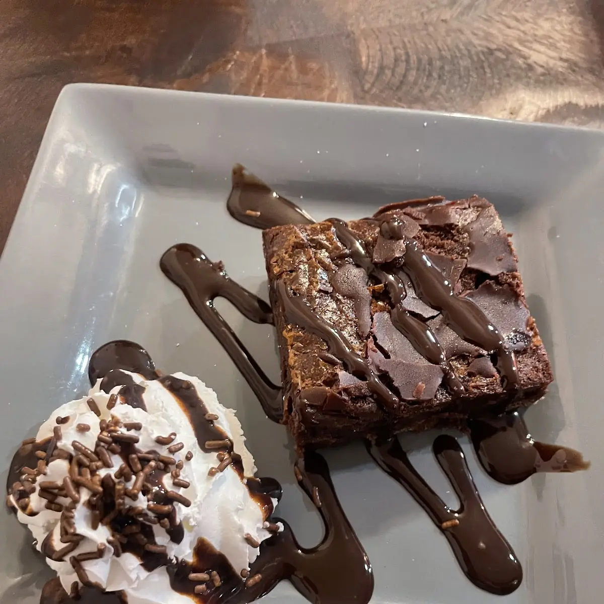 CHOCOLATE FUDGE BROWNIE