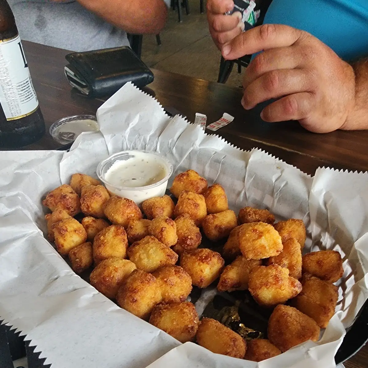 Half Naked Cheese Curds