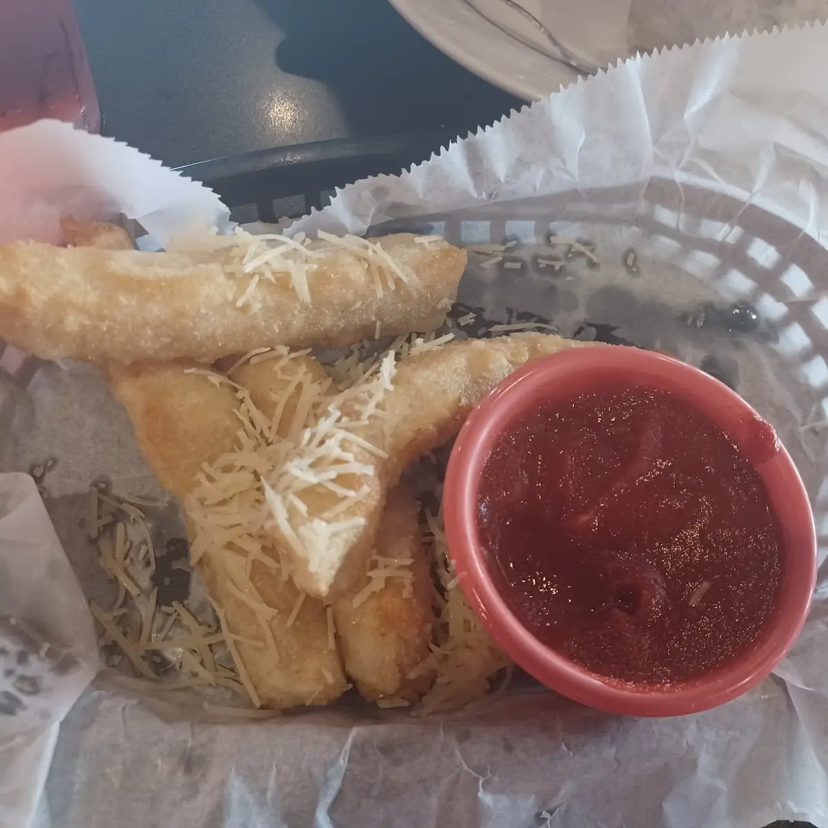 Wonton Mozzarella Sticks