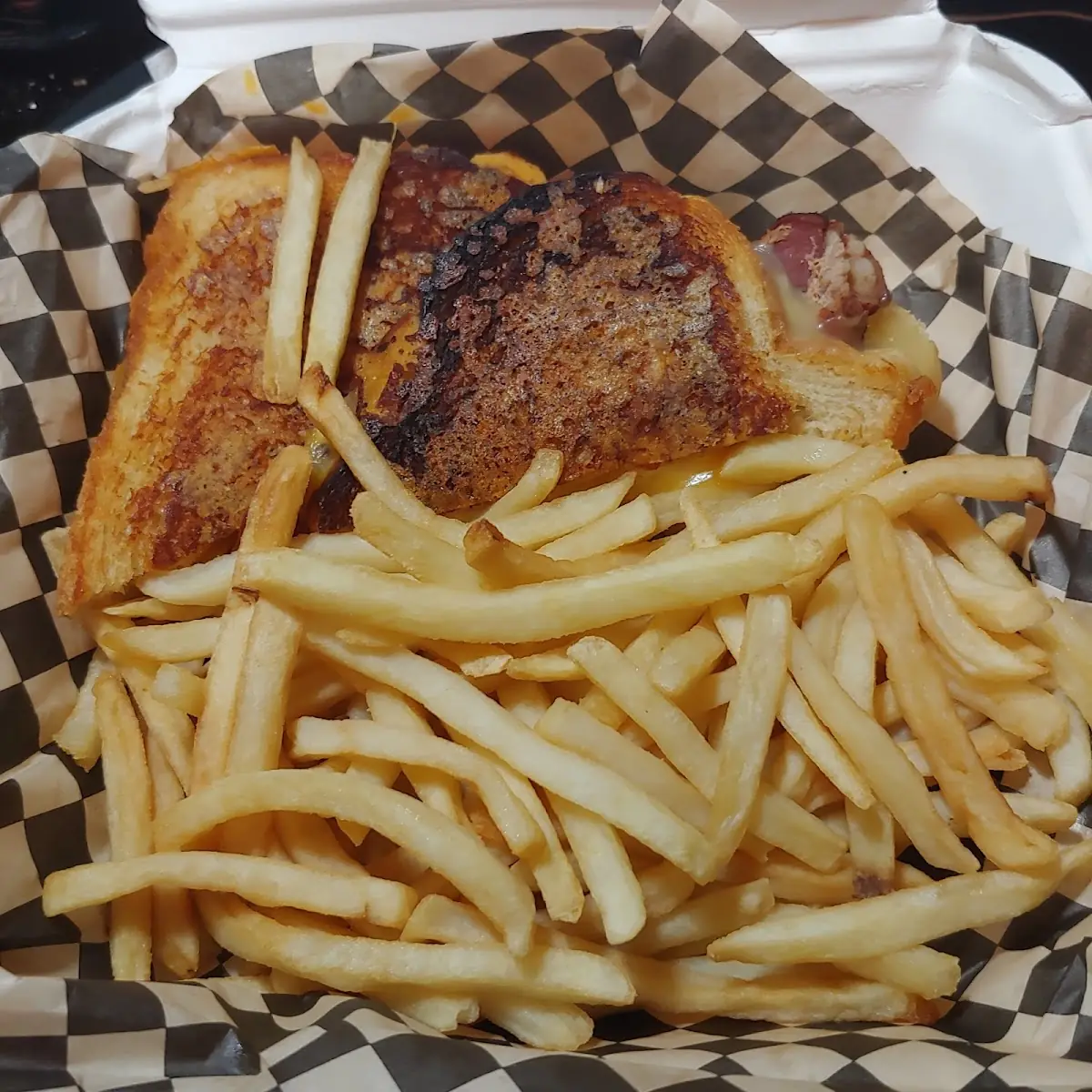 5 Cheese Grilled Cheese