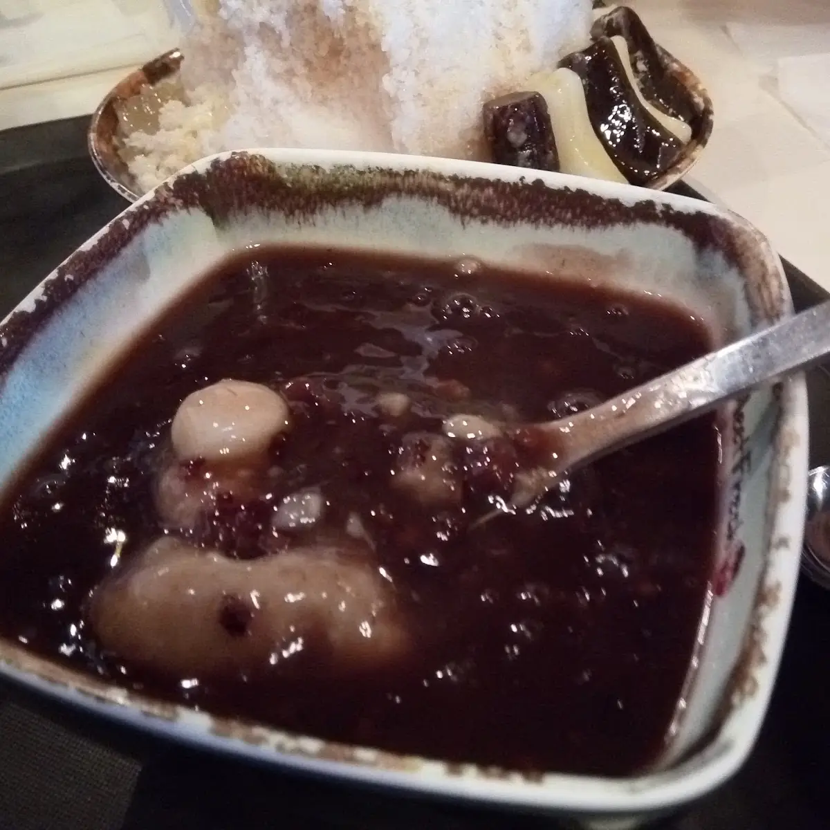 Purple Rice Soup
