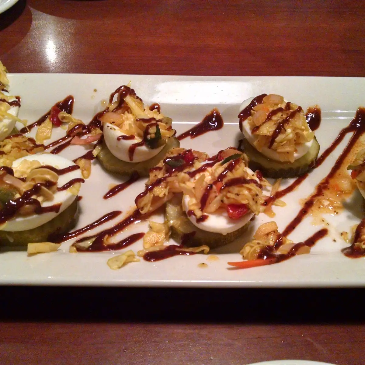 Spicy Deviled Egg Appetizer Sampler