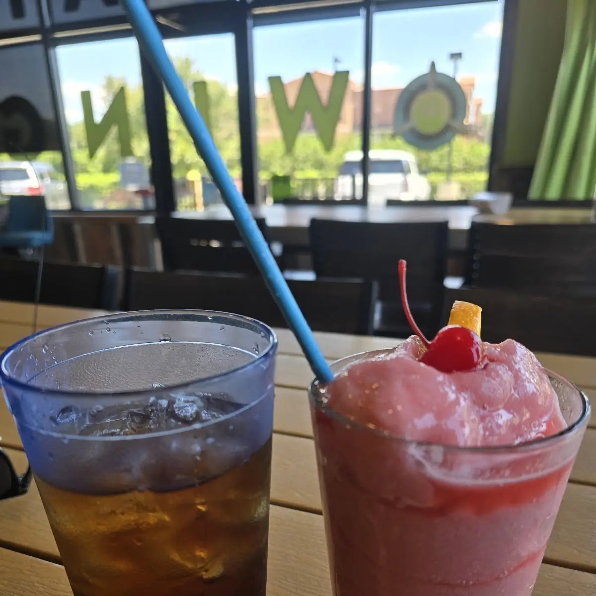 Sweet Tea and Strawberry Daiquiri