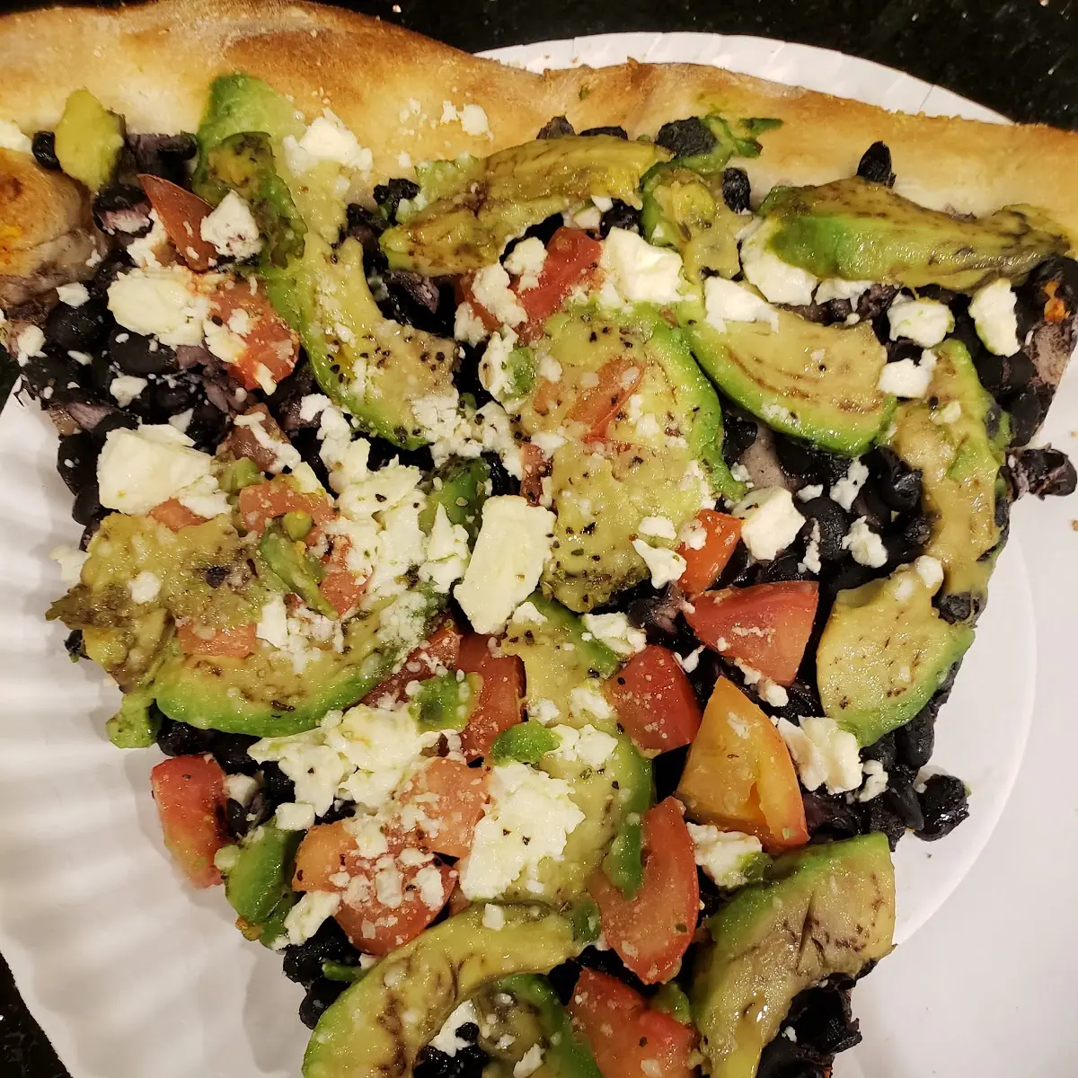 Taco Pizza Slice