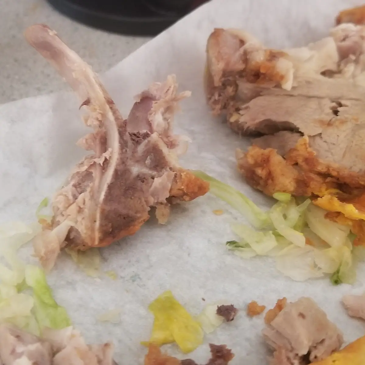Pork Chop Sandwich