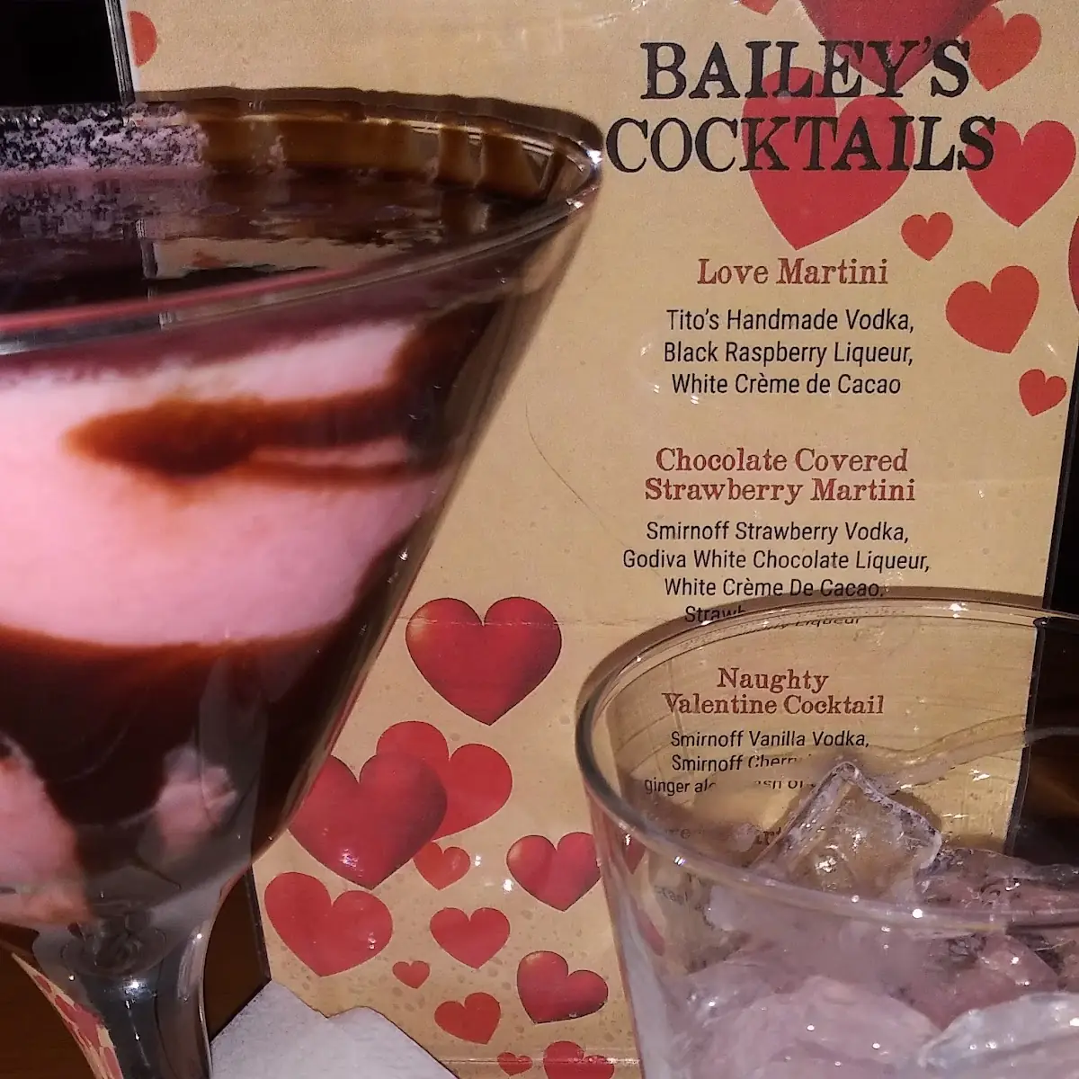 Chocolate Covered Strawberry Martini