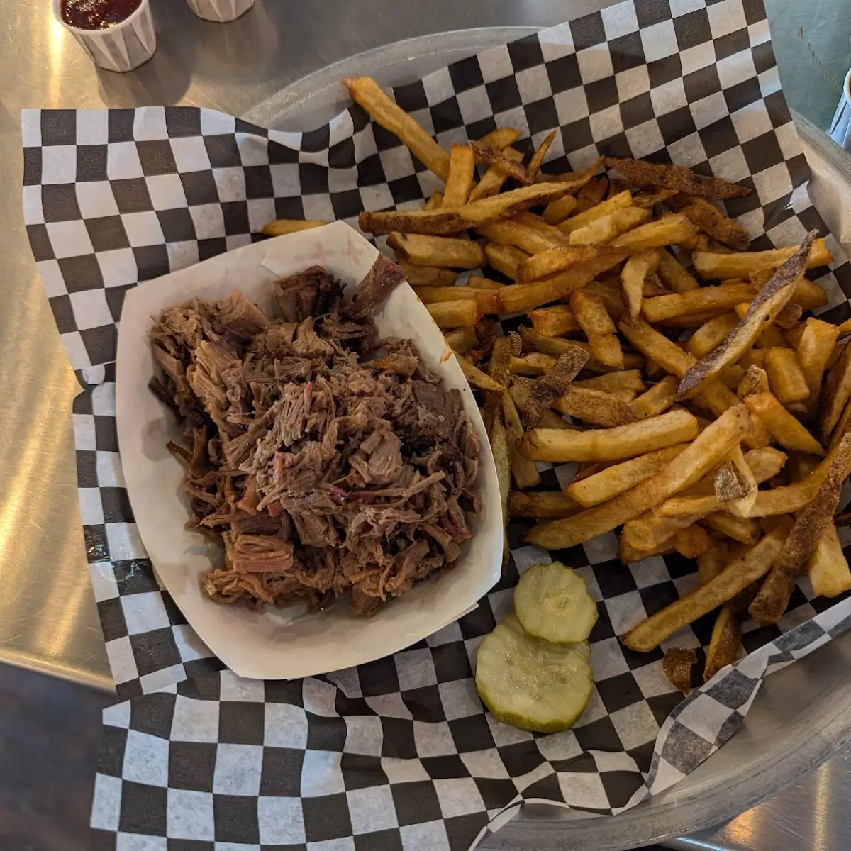 Brisket with Fresh Cut Fries
