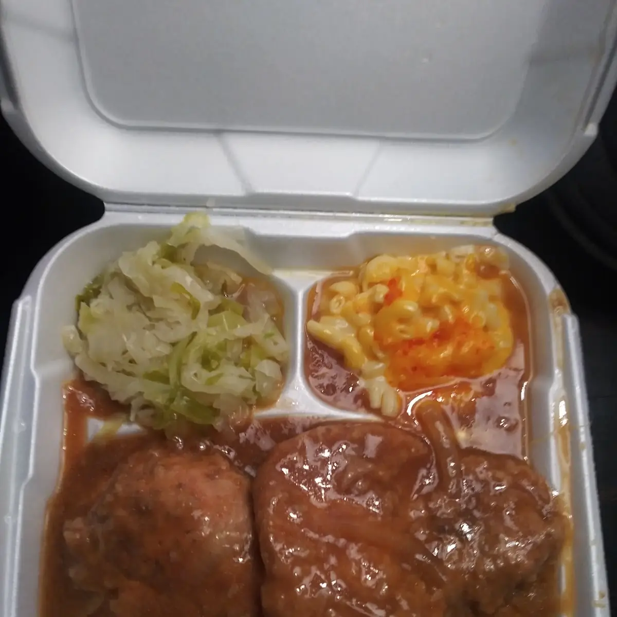 Smothered Pork Chop Dinner