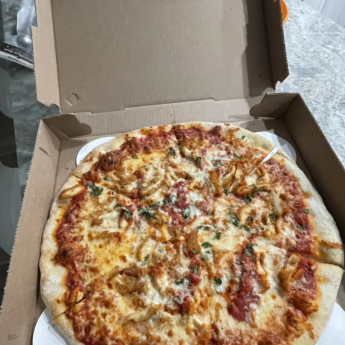 Chicken Parm Pizza