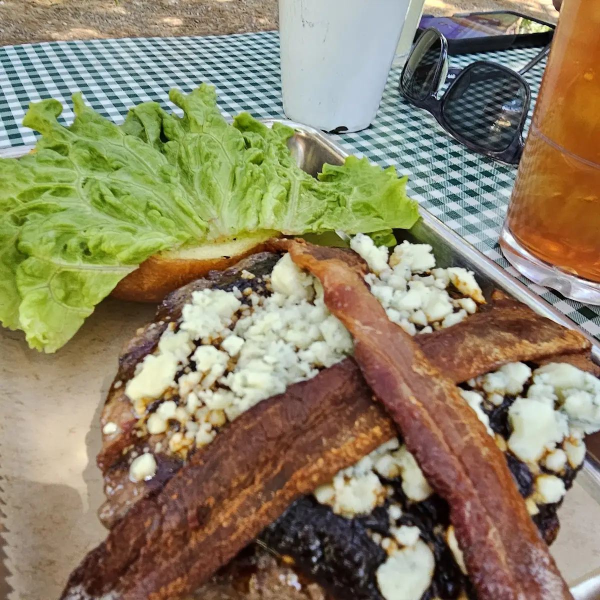 Bleu Cheese Bacon BBQ Burger