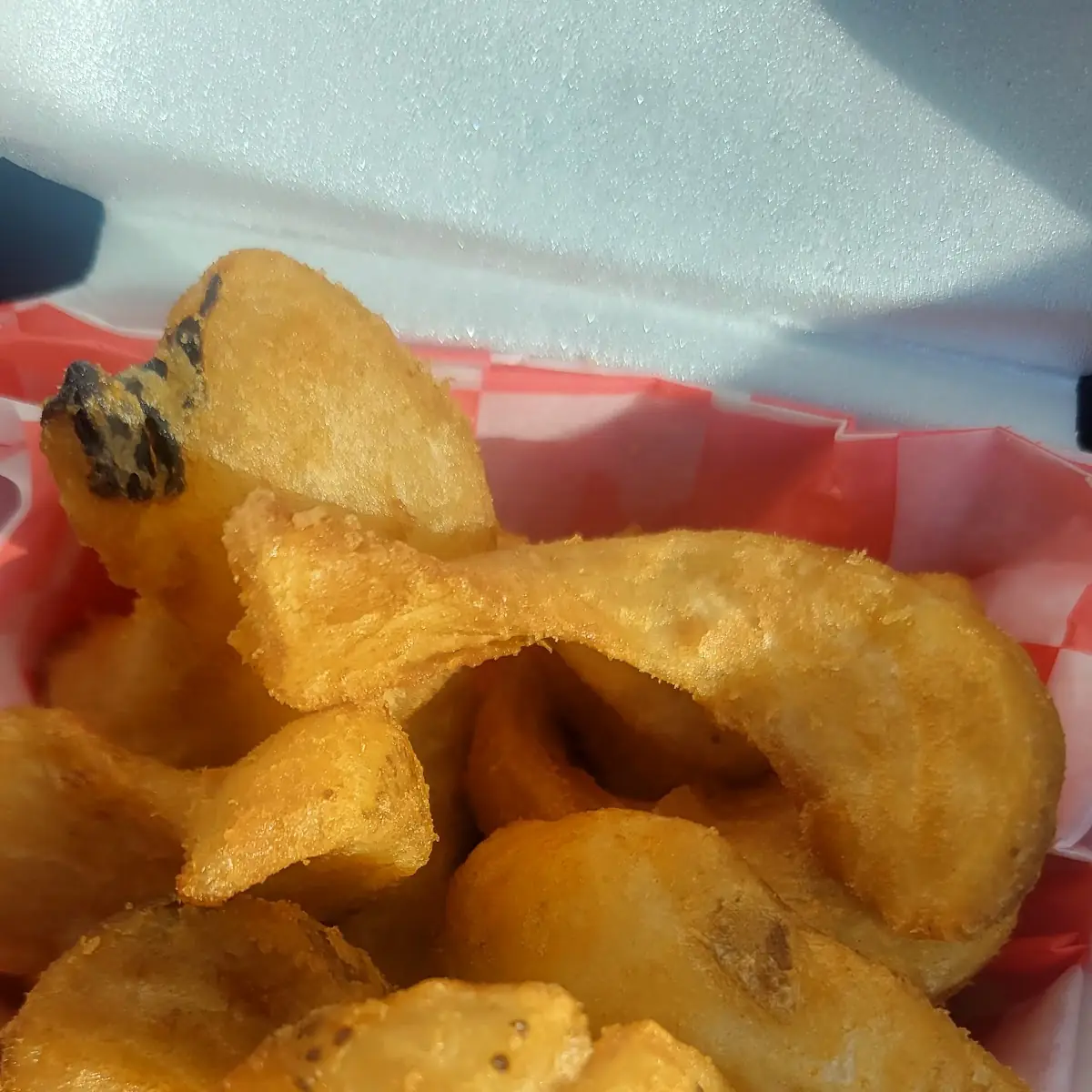 Deep fr Pickle Chips