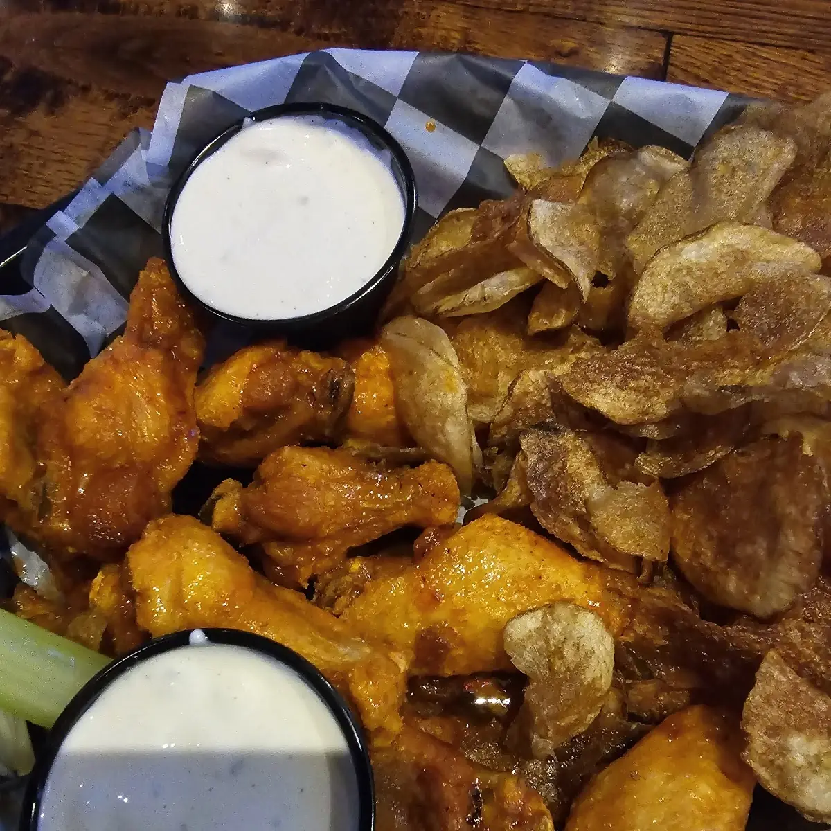 Chicken Wings Small and Awful Tasting