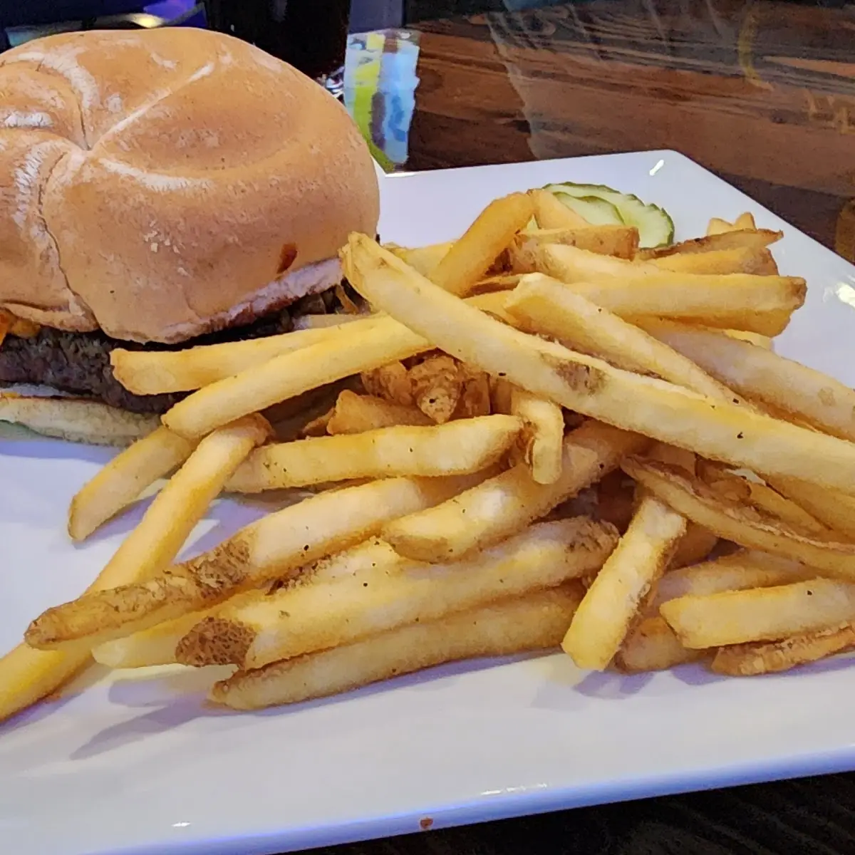 Bacon Cheddar Burger