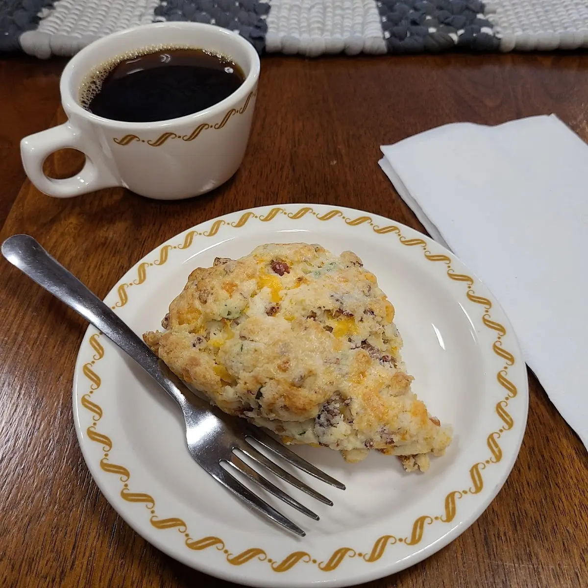 Bacon Cheddar Chive Scone