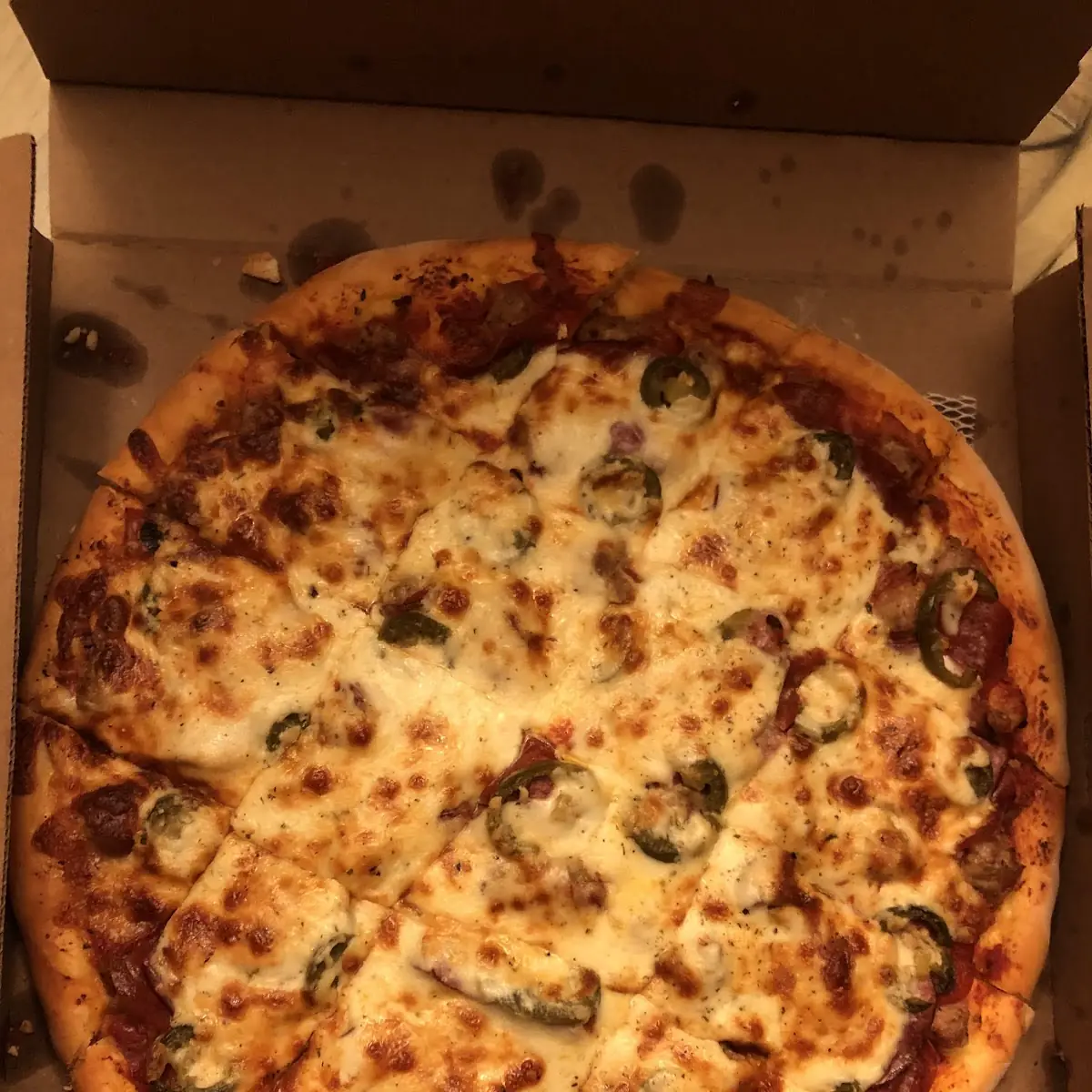 Sausage and Mushroom Pizza