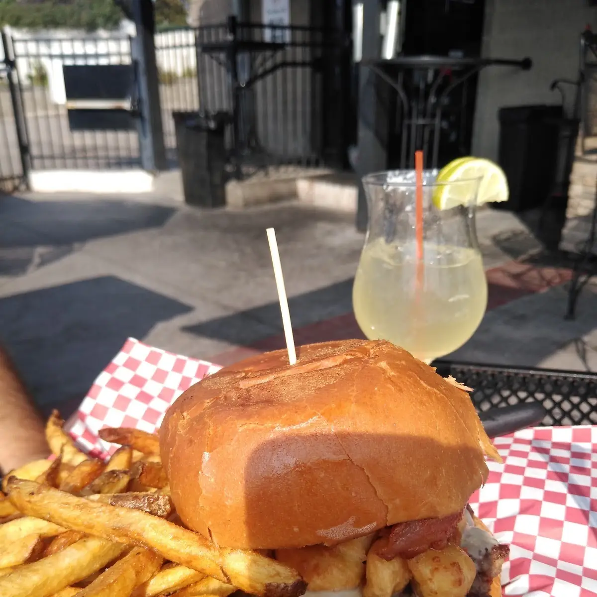Cheese Curd Burger